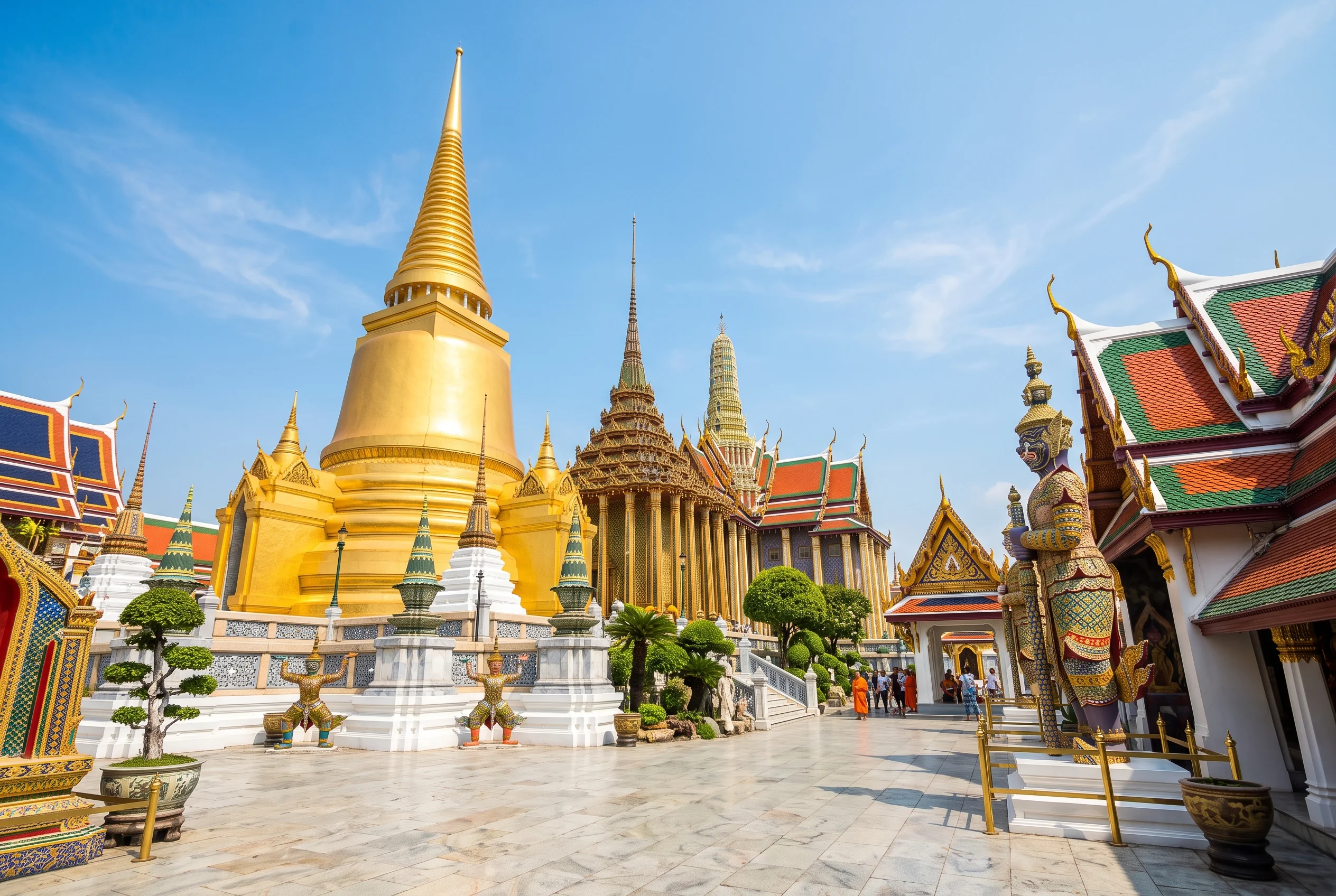 Bangkok Grand Palace Historical Heritage Architecture