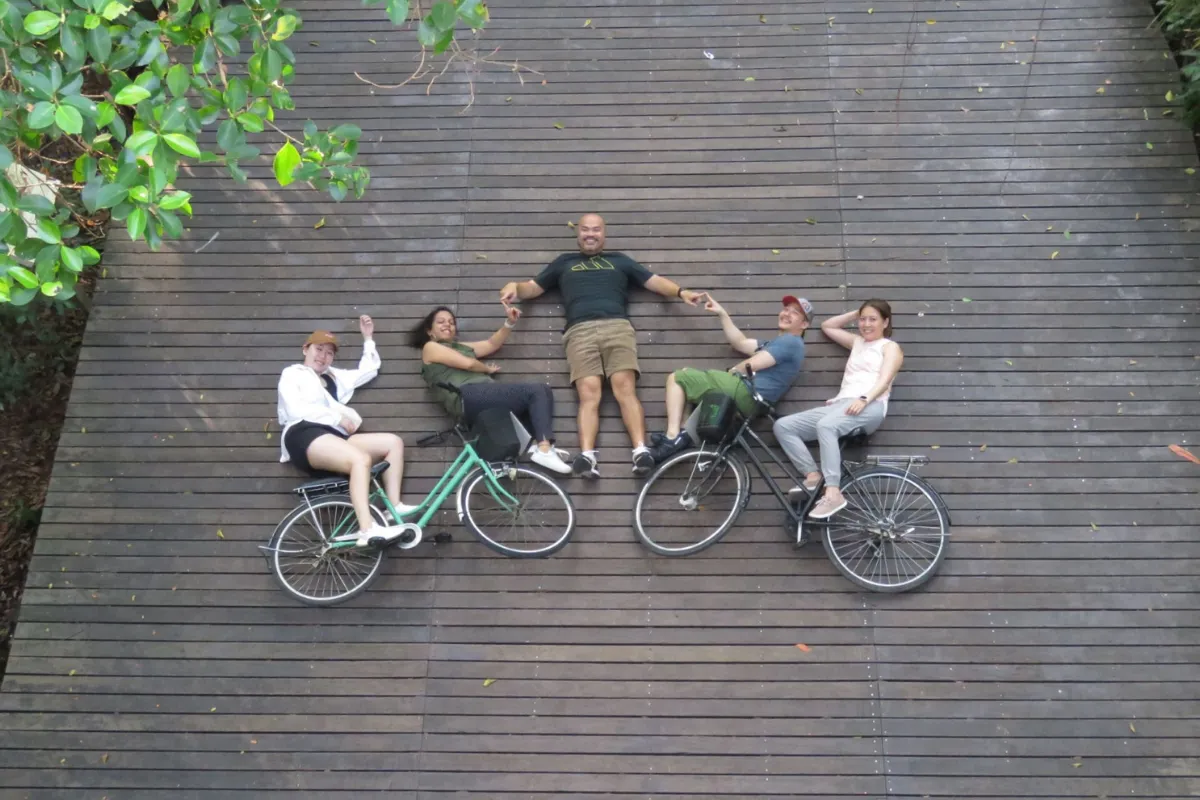 Bangkrachao biking photos