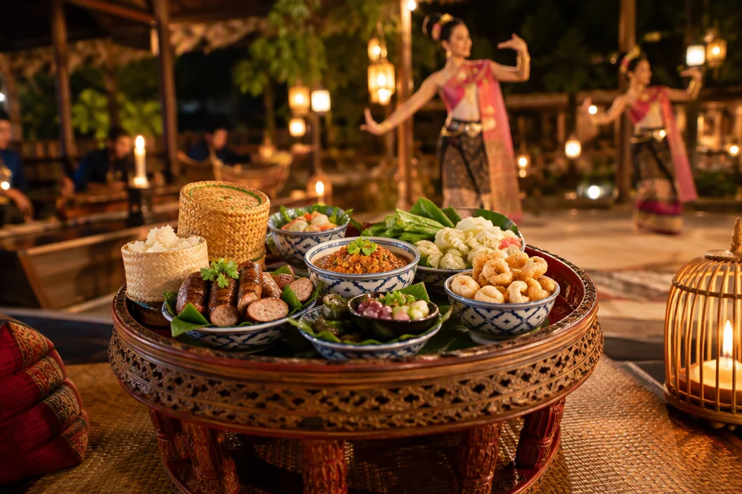Khantoke Traditional Northern Thai Dinner Chiang Mai