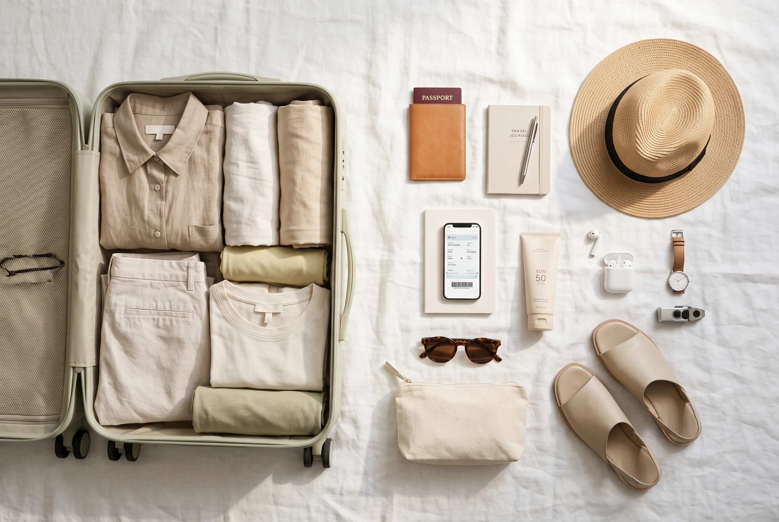 Vacation Luggage Packing Checklist for Thailand Trip