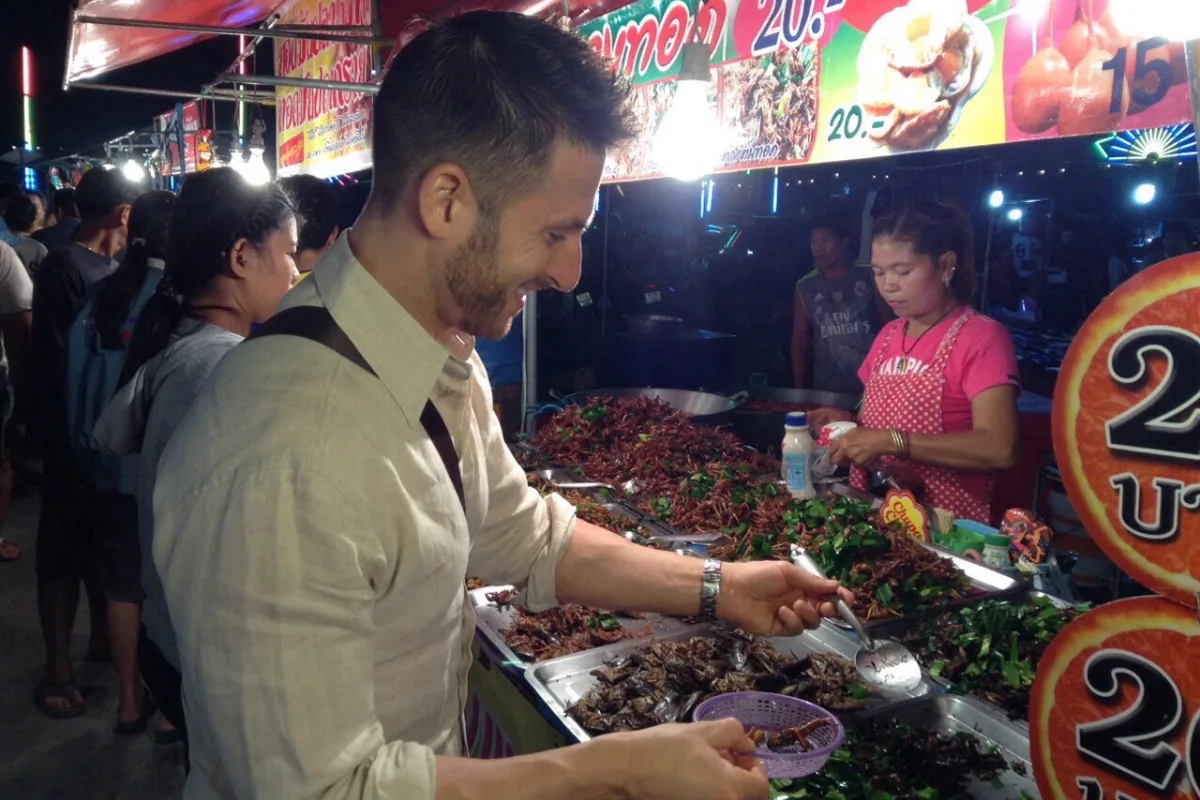 Thai Fried Insects