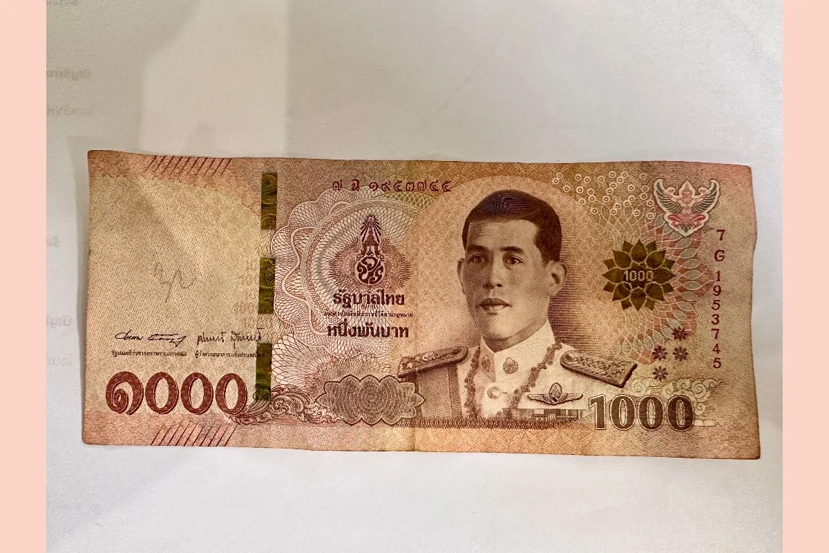 1000 Baht Note 