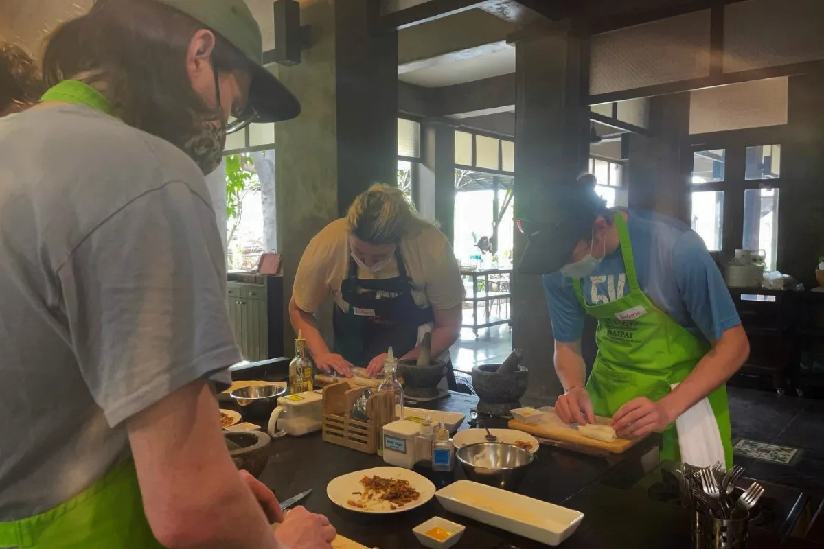 Baipai cooking class