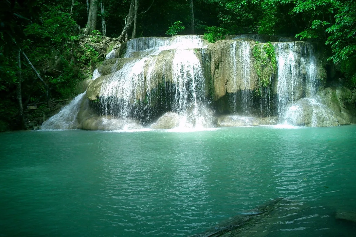 Kan erawan waterfall