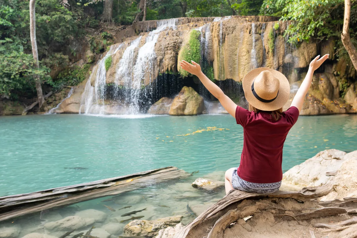 Kan erawan waterfall