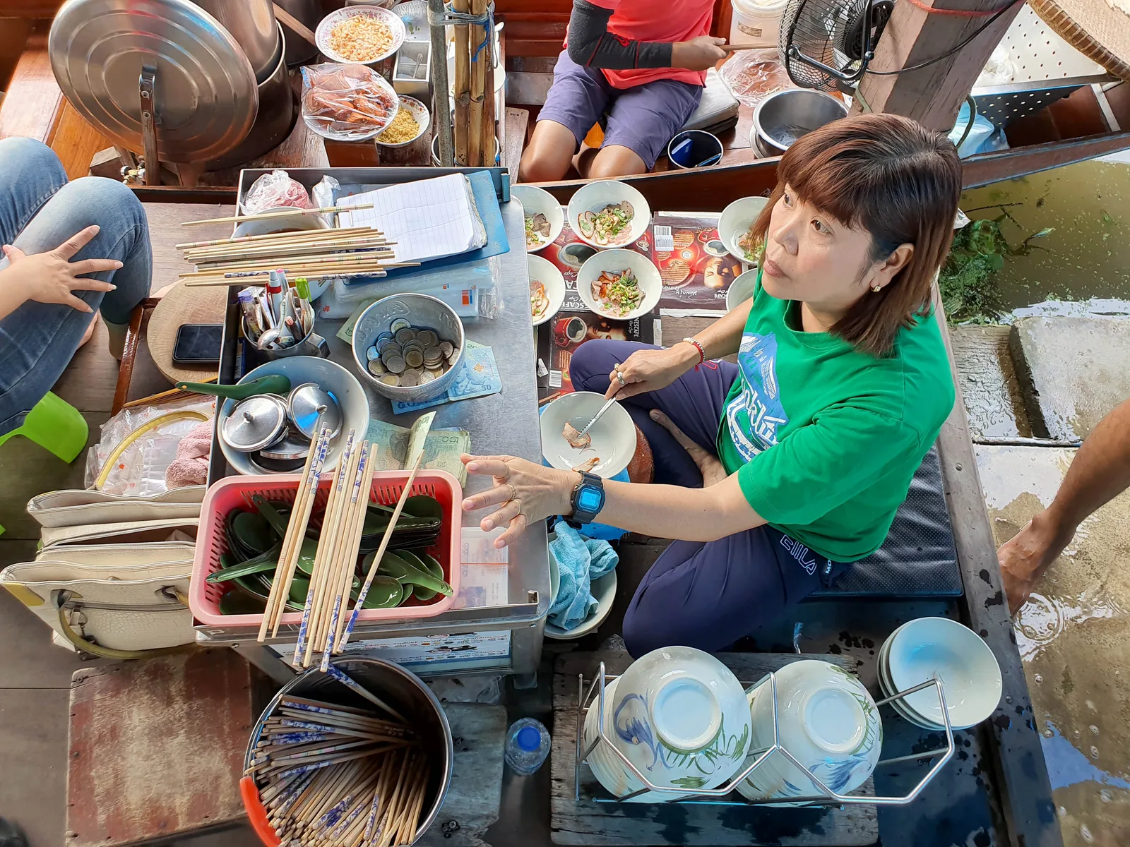 Damnoen Saduak Floating Market & Train Market Tour