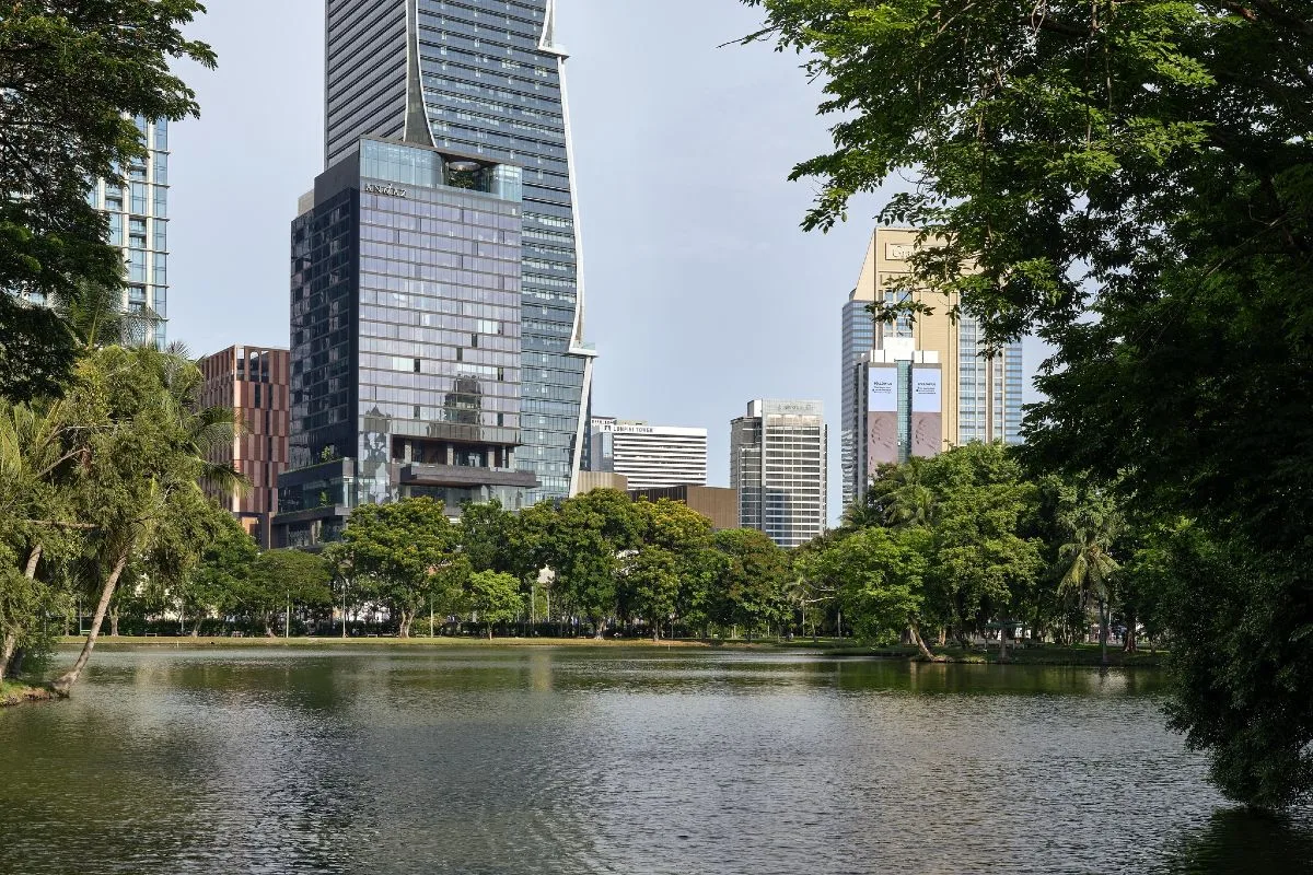 one bangkok fountain