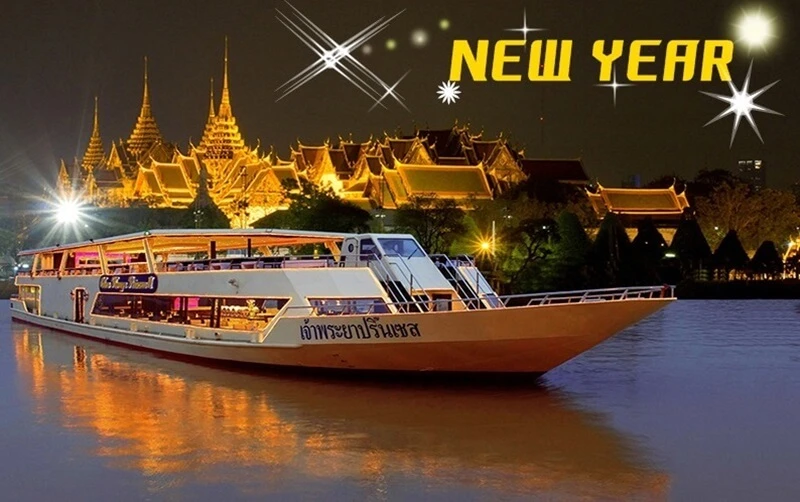ปีใหม่ กรุงเทพ เรือเจ้าพระยาปริ้นเซส