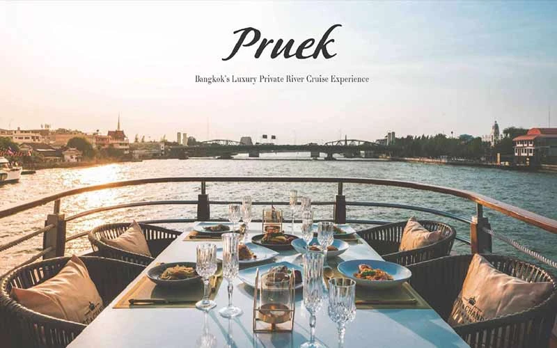 กรุงเทพ pruek cruise Top luxury cruise by Michelin Chef