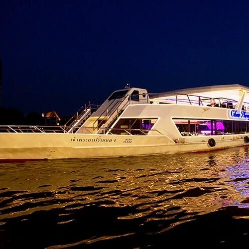 ล่องเรือแม่น้ําเจ้าพระยา กลางคืน จุดประทับใจตลอดเส้นทาง