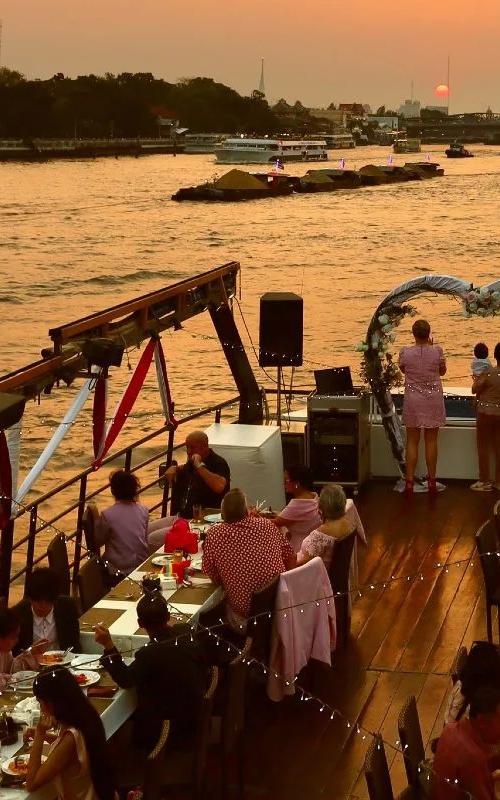 สบายครูซ – บริการเช่าเหมาลำเรือ สำหรับกิจกรรมหลากหลายบนแม่น้ำเจ้าพระยา