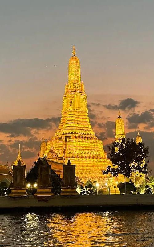 ล่องเรือดินเนอร์แม่น้ำเจ้าพระยาผ่านที่เที่ยวอะไรบ้าง