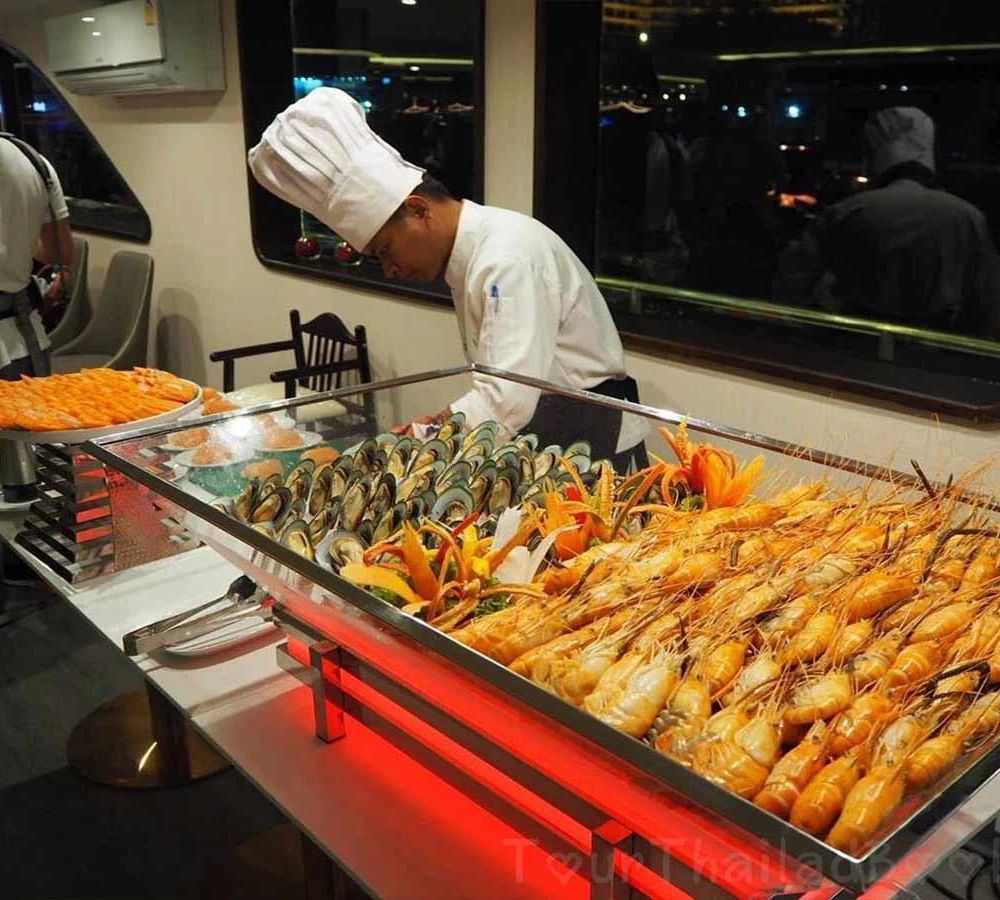 เรืออลังก้า ครุยส์ เรือ อาหารทะเล