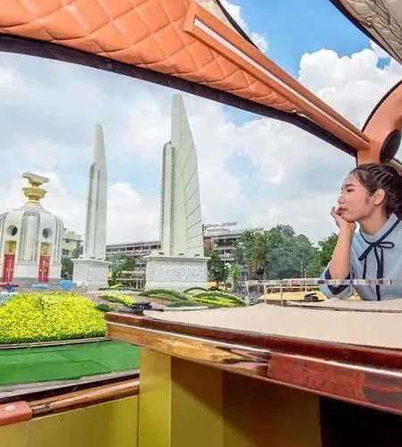 กรุงเทพ จองไทยบัสฟูดทัวร์ ดินเนอร์