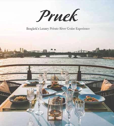 กรุงเทพ pruek cruise Top luxury cruise by Michelin Chef
